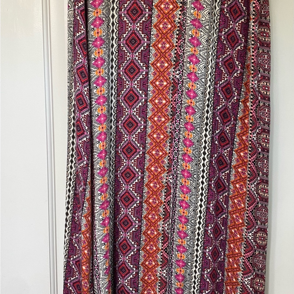 Dress Barn Vibrant Patterned Maxi Skirt